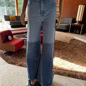 Lee Vintage Modern Janet Pieced Patchwork Jeans